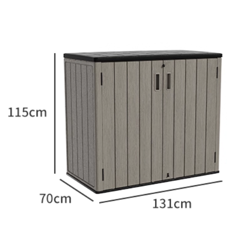 Chill Garden - HDPE 戶外防水儲物櫃 | 戶外櫃 | 防水櫃 | 工具櫃 | 雜物櫃 |露台櫃 CH0002