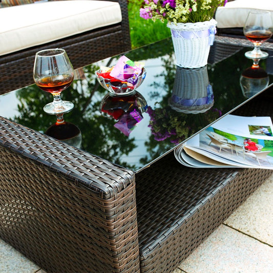 戶外沙發套裝 | 單件 | 茶几 | 藤編 |