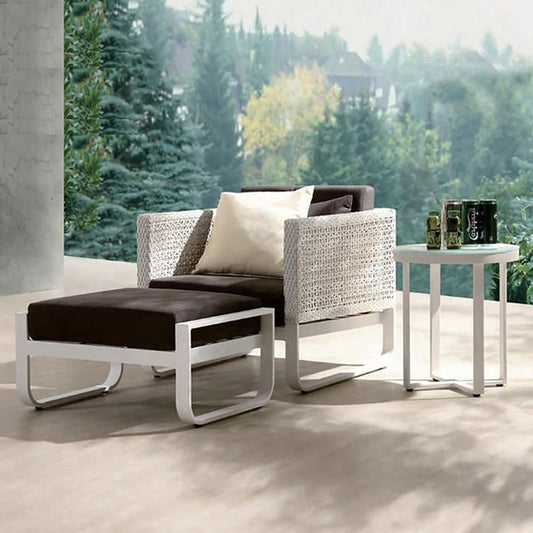 户外沙發套裝 | 單件 | 藤沙發 | 塑木茶几 | 藤椅 | PE藤編 |