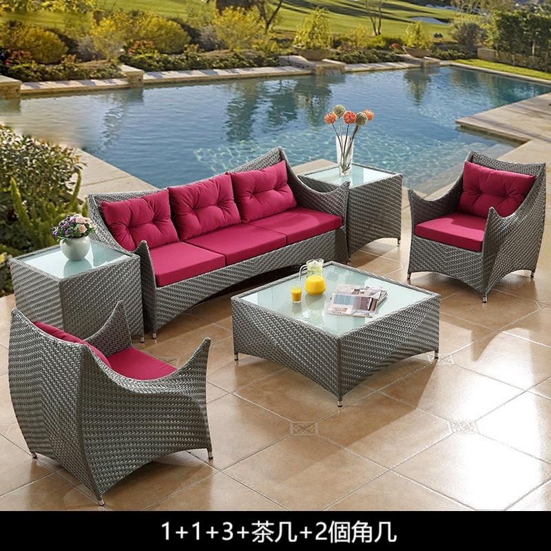 户外沙發套裝 | 單件 | 藤沙發茶几 | 藤編 | 藤椅 |