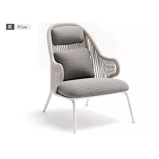 戶外沙發套裝 |單件| 弧形 編織藤 自由組合