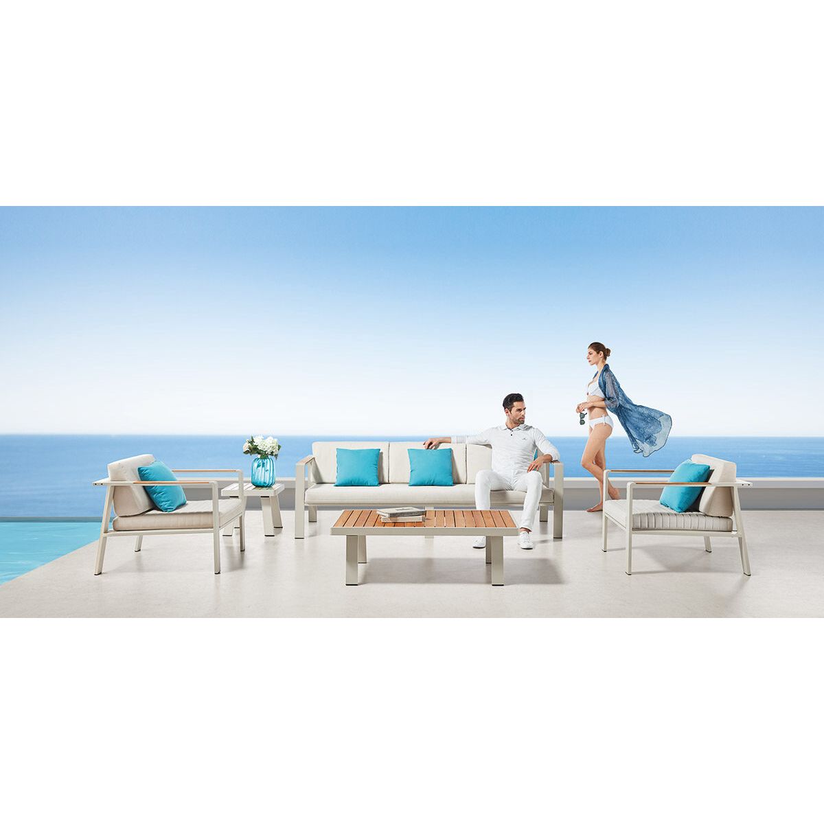 Nofi Series Outdoor Sofa Set