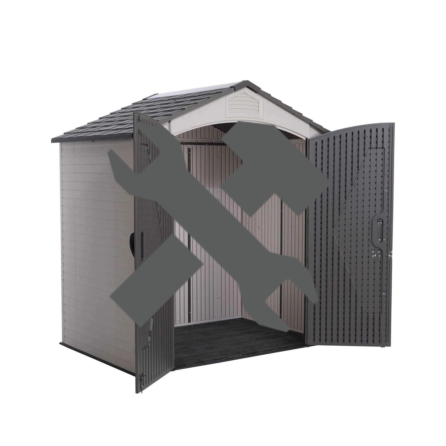 Lifetime HDPE Outdoor House 7ft x 4.5ft Lifetime-HDH-02