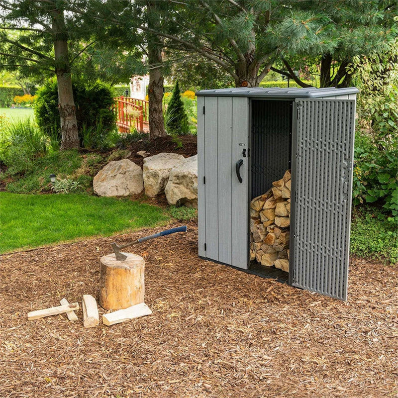 Lifetime 60326 Outdoor Upright Storage Cabinet