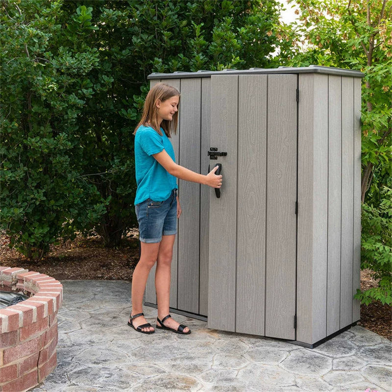 Lifetime 60326 Outdoor Upright Storage Cabinet