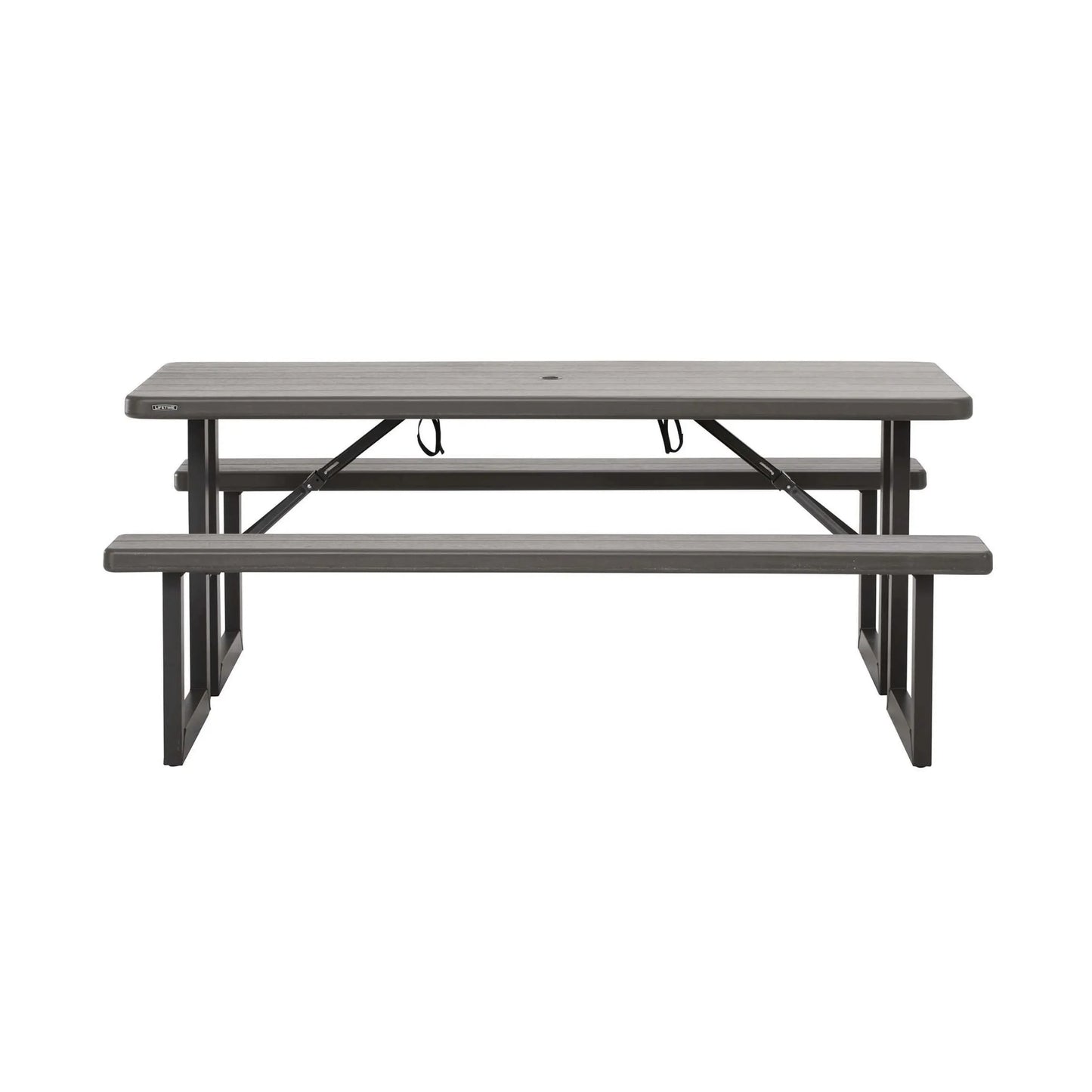 Lifetime HDPE Table 182cm Picnic Table Lifetime-Table-02-Grey