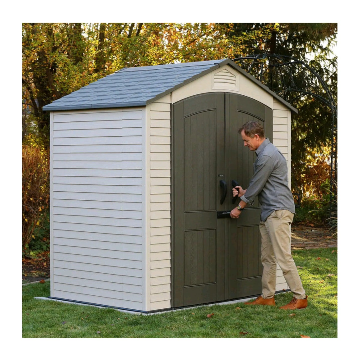 Lifetime HDPE Outdoor House 7ft x 4.5ft Lifetime-HDH-02