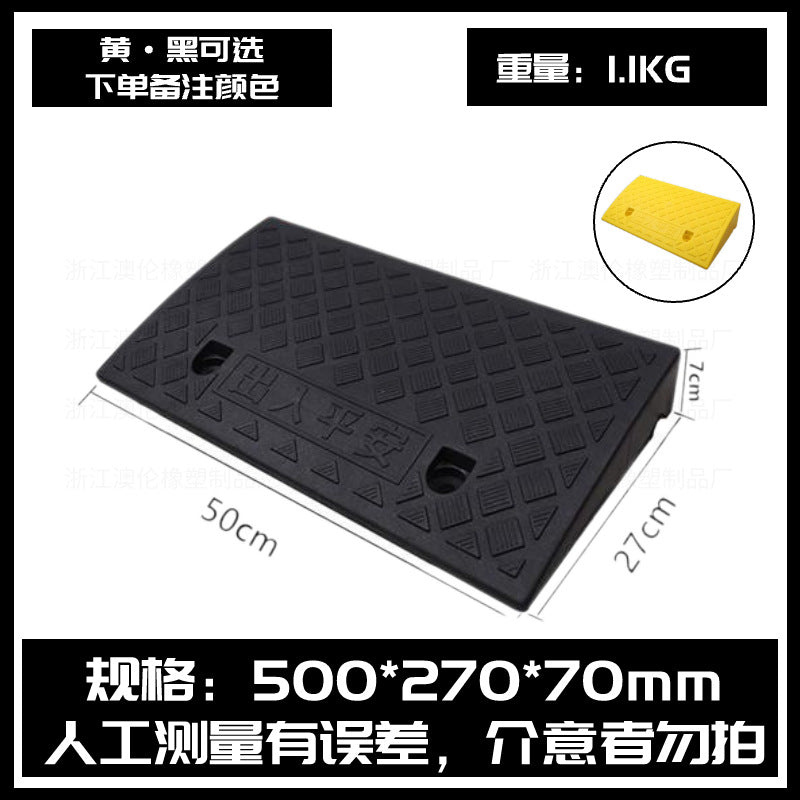 2米橡膠擋車 器停車 位地擋倒車 限位阻車 器車 庫車 檔車 輪止退定位器 TCH00029-1