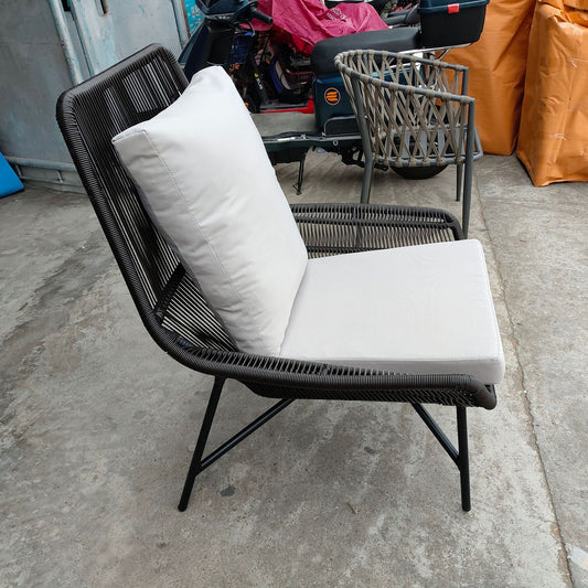 休閒戶外籐椅咖啡廳彩色藤編太陽桌椅 花園庭院陽臺藤編桌椅組合 TCH00397-1