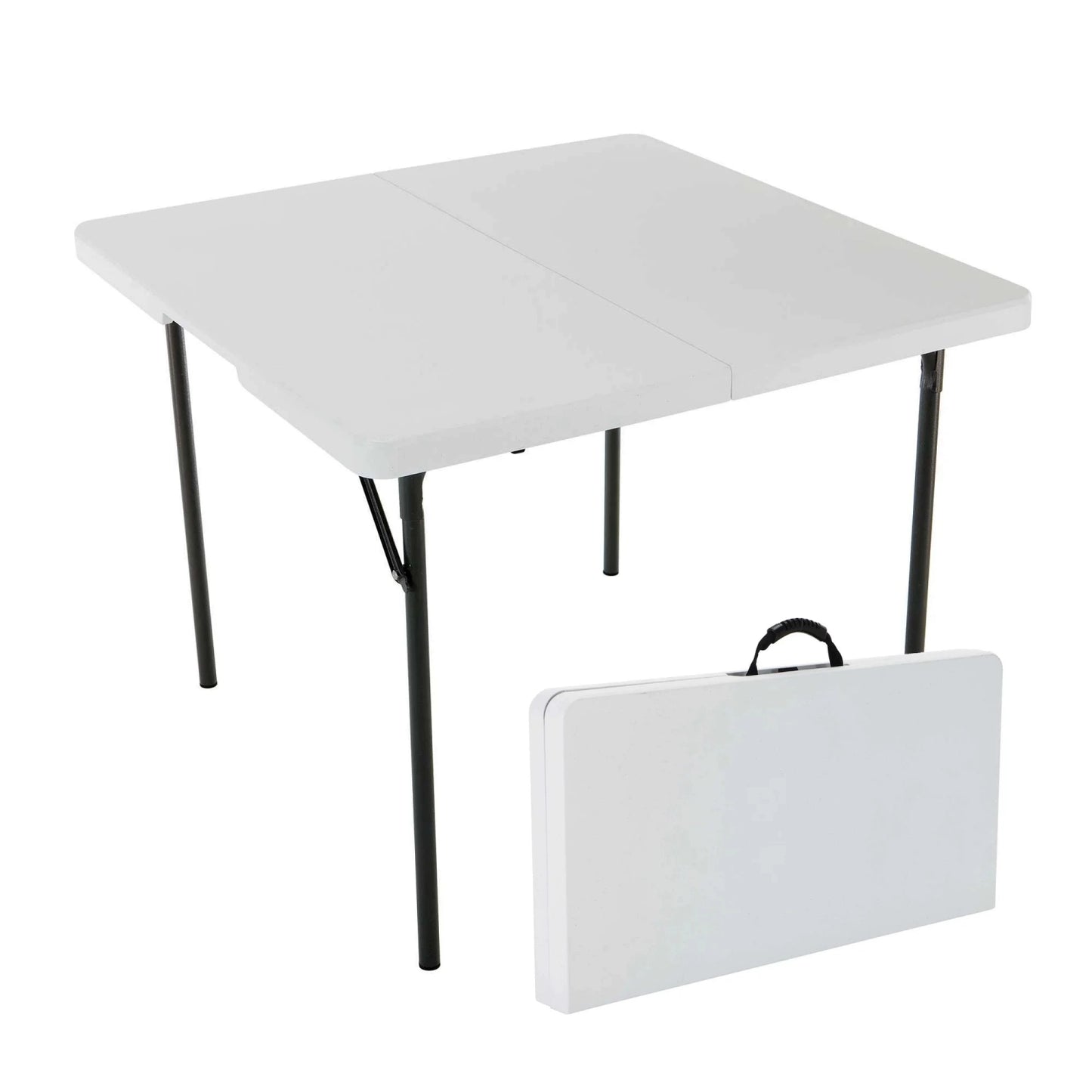 Lifetime HDPE Table 94cm Square Table Folding Type Lifetime-Table-04