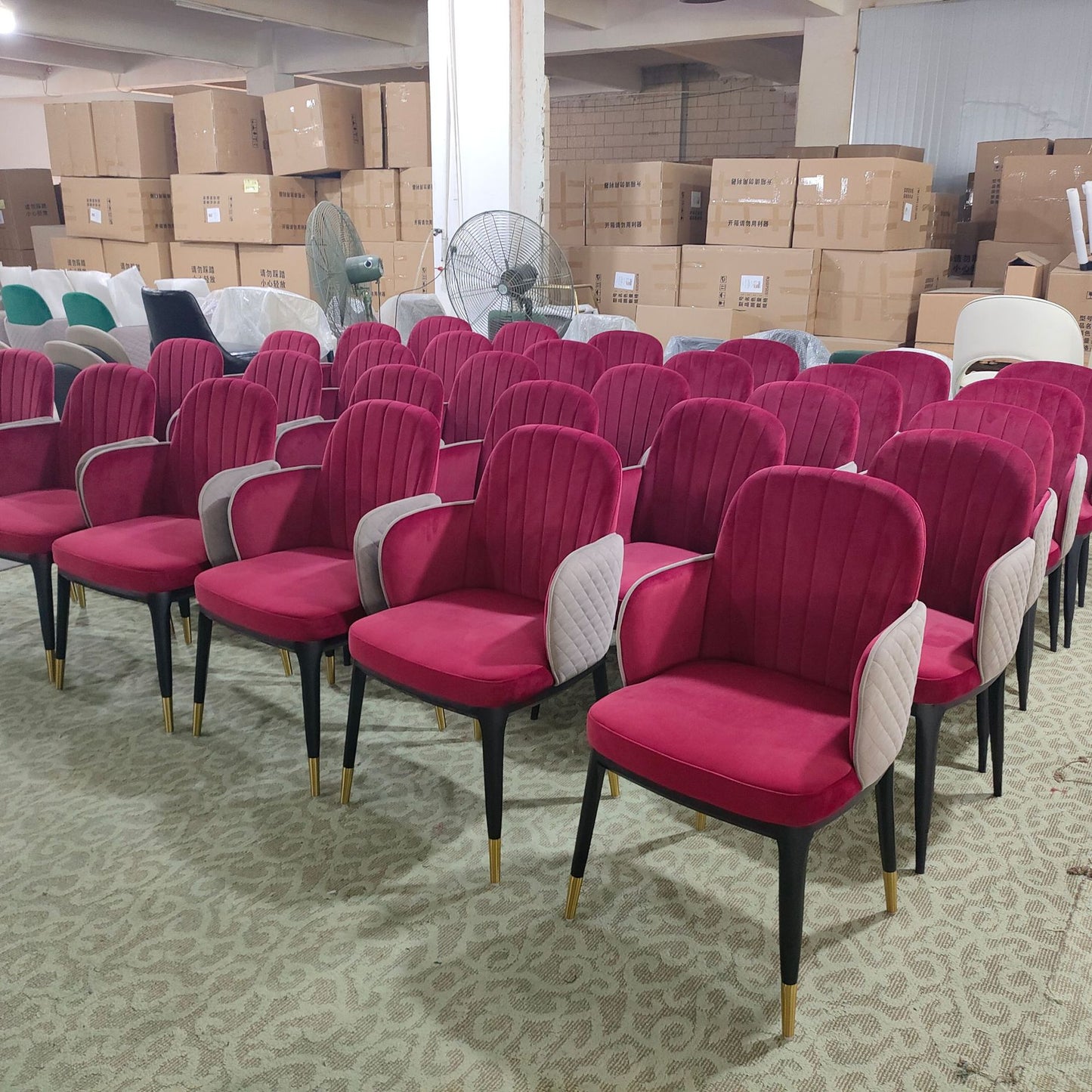 歐式餐椅現代簡約舒適原木靠背椅子小戶型咖啡廳樣板間洽談椅 TCH00382-1