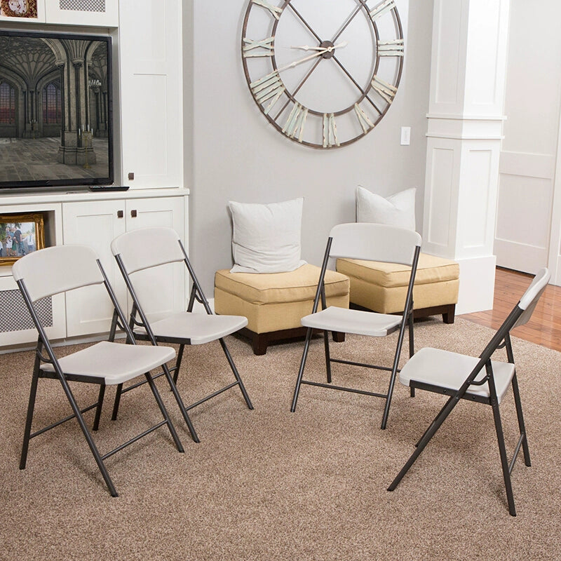 Set of 2 Lifetime HDPE Chairs, Folding Chair, Lifetime-Chair-01