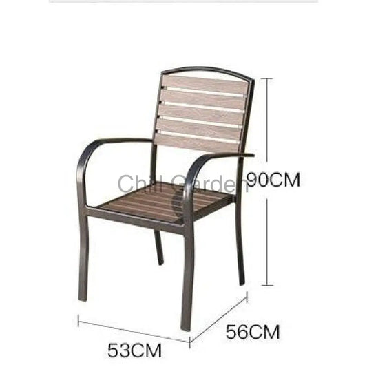 啡色 環保木椅 ︳傢俱 傢俬 ︳椅子 木椅 戶外凳