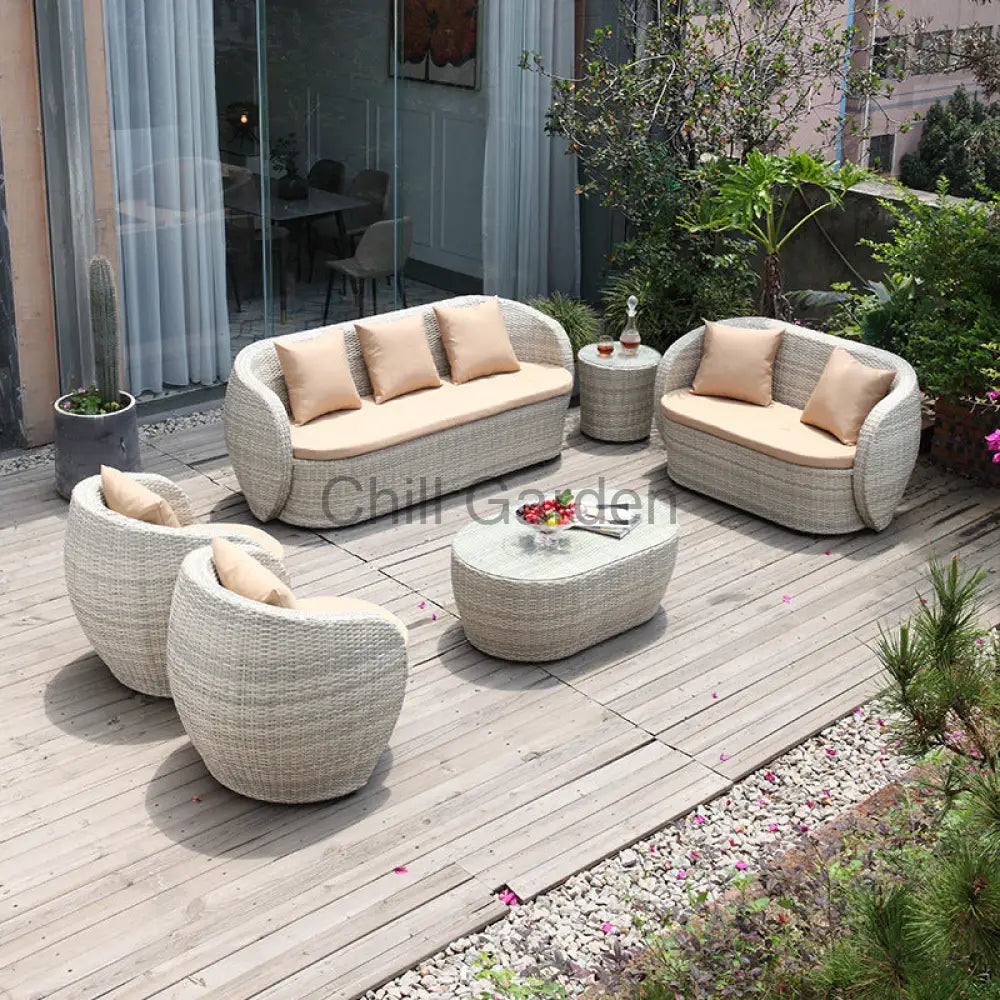 戶外沙發 ︳沙發 咖啡桌︳戶外傢俬 Sofa022