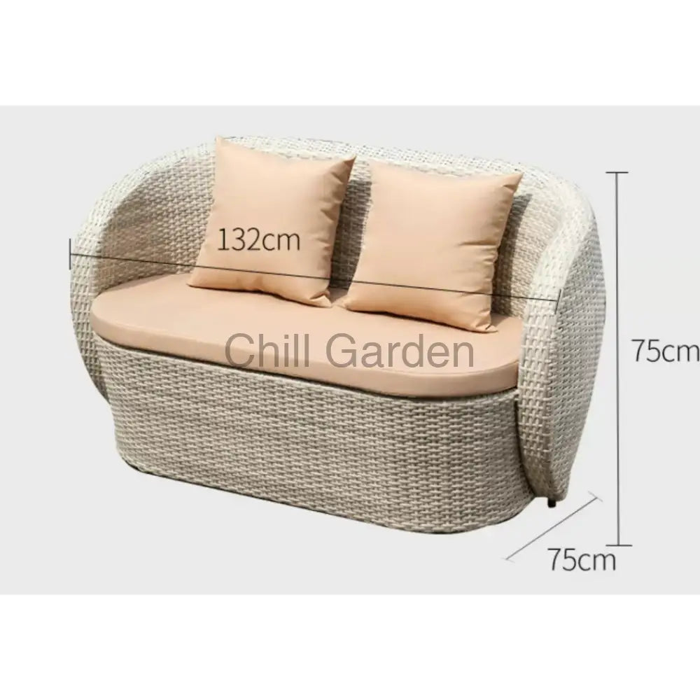戶外沙發 ︳沙發 咖啡桌︳戶外傢俬 Sofa022