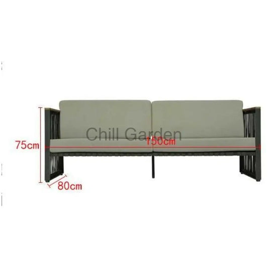 戶外沙發 ︳沙發 咖啡桌︳戶外傢俬 Sofa025