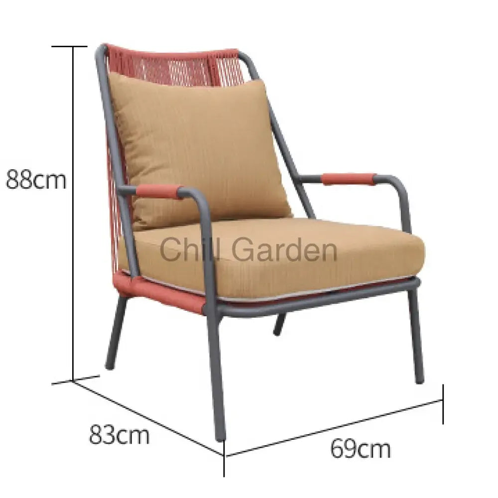 戶外沙發 ︳沙發 咖啡桌︳戶外傢俬 Sofa044