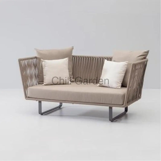 繩織 雙人 沙發 ︳沙發 咖啡桌︳戶外傢俬 Sofa008 戶外沙發套裝