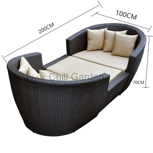 梳發床 ︳沙發 沙發床 | 戶外傢俬 Sofabed007