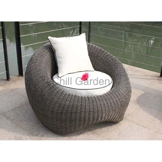 籐制沙發 5人座套裝 ︳藤椅 咖啡桌︳戶外傢俬 Sofa013