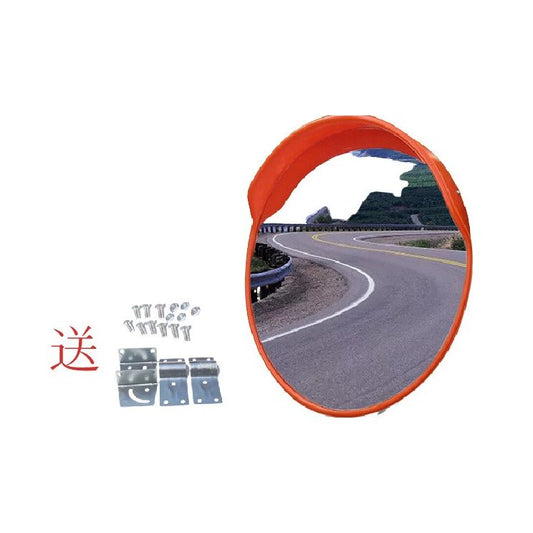 道路廣角鏡交通安全室外轉角反光鏡盲區轉彎車 庫凹凸鏡防盜球面鏡 TCH00047-1