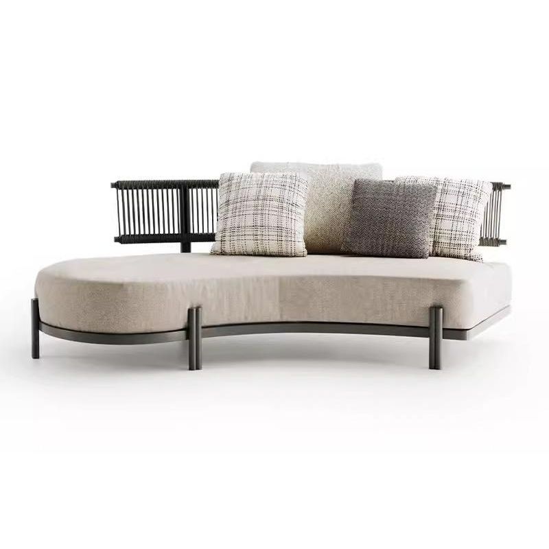 戶外沙發套裝 |單件| 弧形 編織藤 自由組合