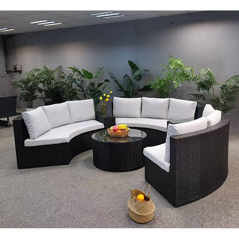 户外沙發套裝 | 單件 | 藤/鋁合金沙發茶几 | 藤編藤椅 | 全圓半圓 |