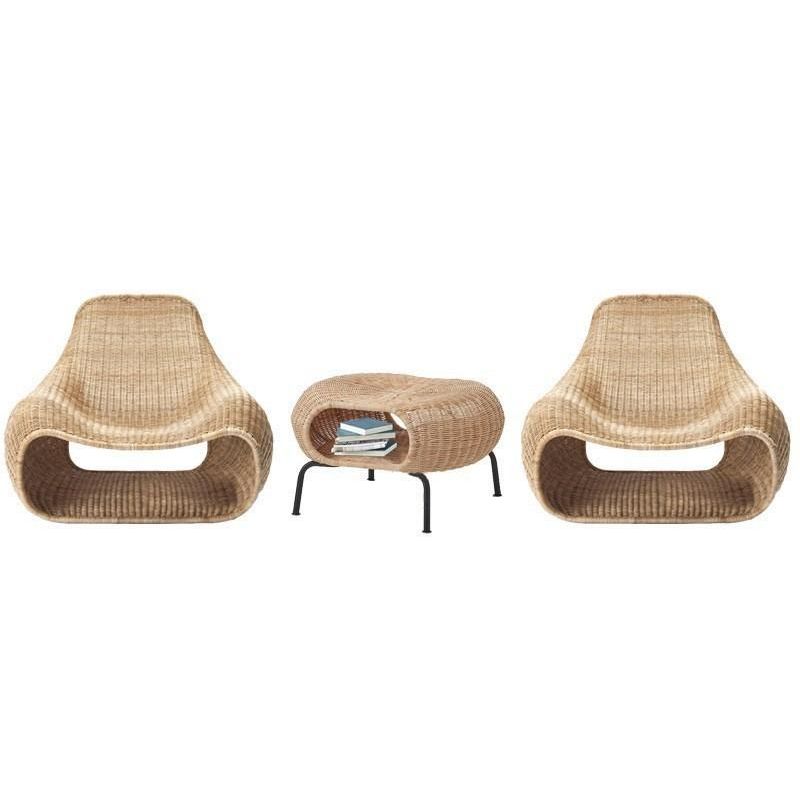 户外沙發套裝 | 單件 | 藤編 | 藤椅 | 腳踏 | 茶几 |