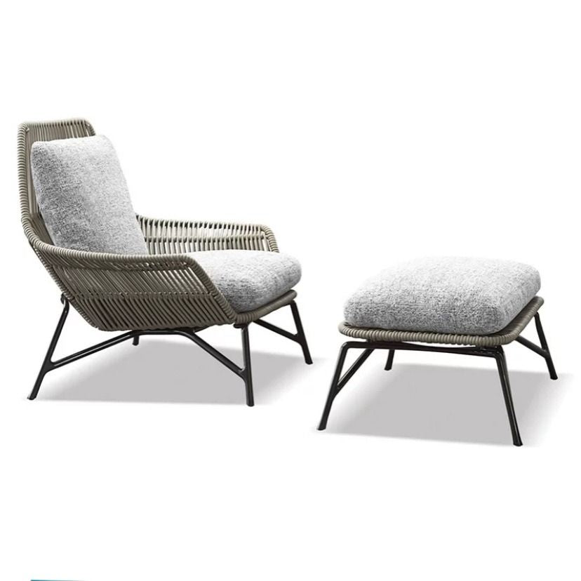 戶外沙發套裝 沙發連腳踏