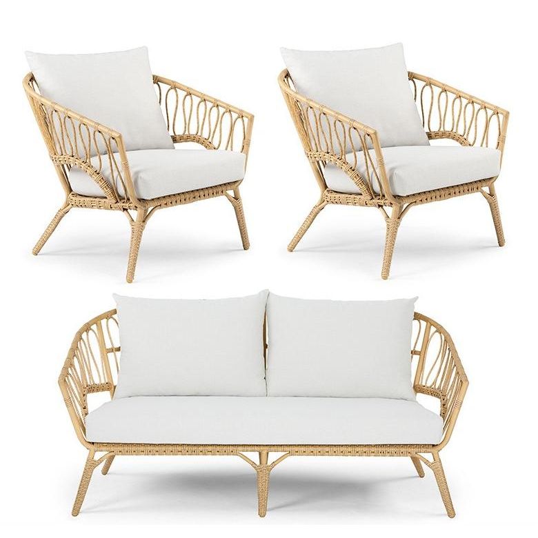 戶外沙發套裝 | 單件 | 藤編 | 沙發茶几 | 防水