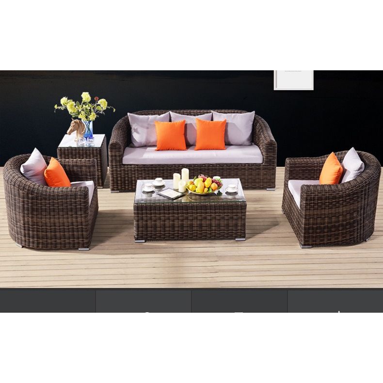 戶外沙發套裝 | 單件 | PE藤 藤編 | 沙發茶几 |