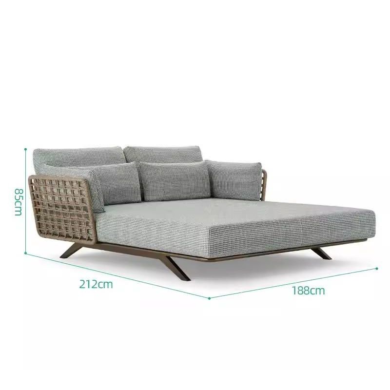 戶外沙發套裝 | 單件 | 藤編 茶几 沙發床