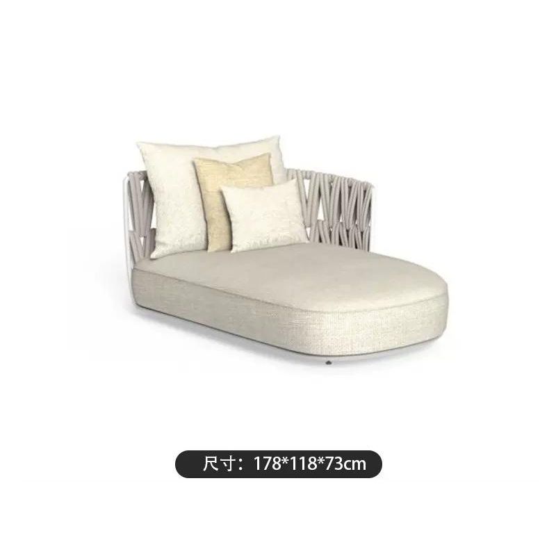 戶外沙發套裝 |單件| 編織網繩 鋁合金