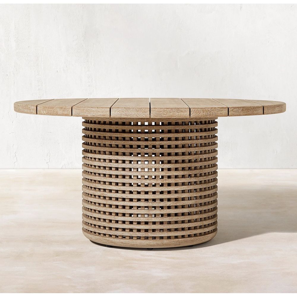 戶外防水沙發套裝 | 單件 | 柚木 拉絲做舊 | 餐檯椅 沙發 | SUNBRELLA布