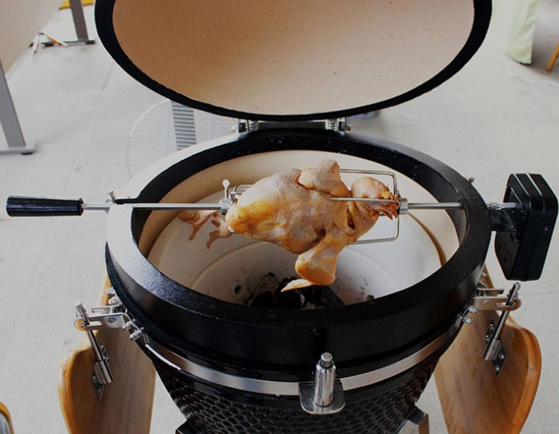 BBQTO-010 Kamado燒烤爐 自動燒烤架