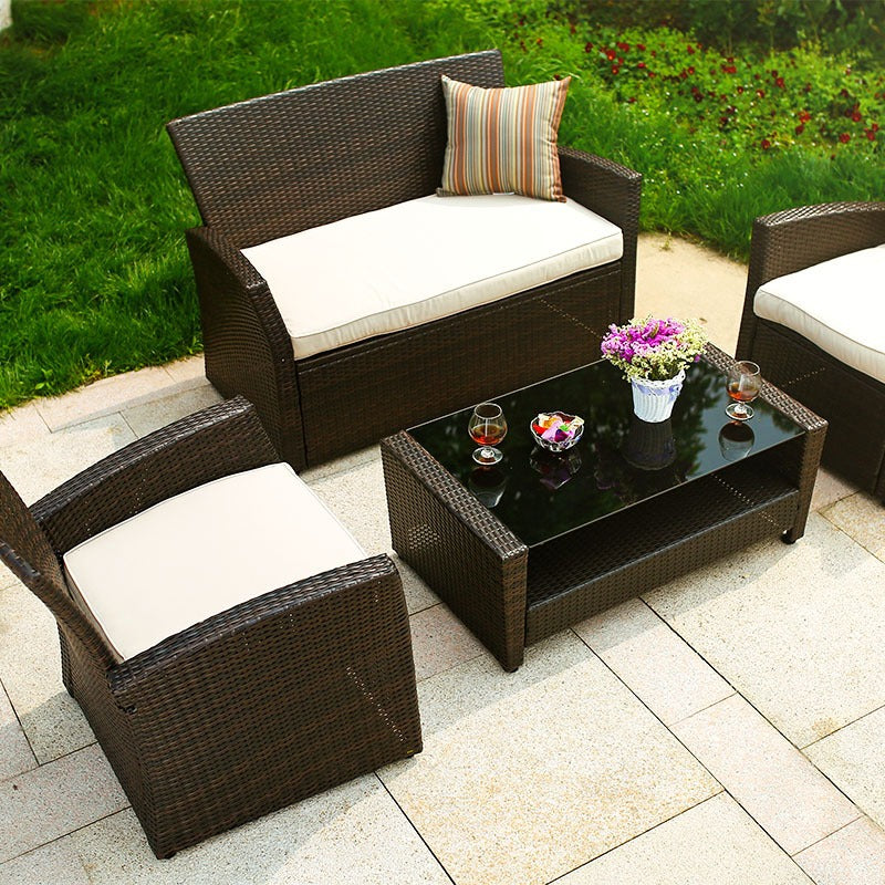 戶外沙發套裝 | 單件 | 茶几 | 藤編 |