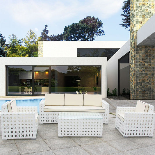 户外沙發套裝 | 單件 | 藤沙發茶几 | PE藤編 藤椅 | 防水 |