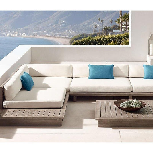 戶外沙發套裝 單件 柚木