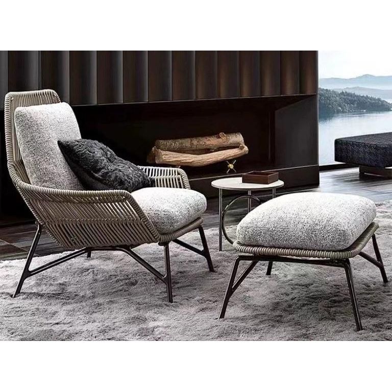 戶外沙發套裝 沙發連腳踏