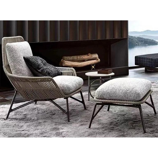 戶外沙發套裝 沙發連腳踏