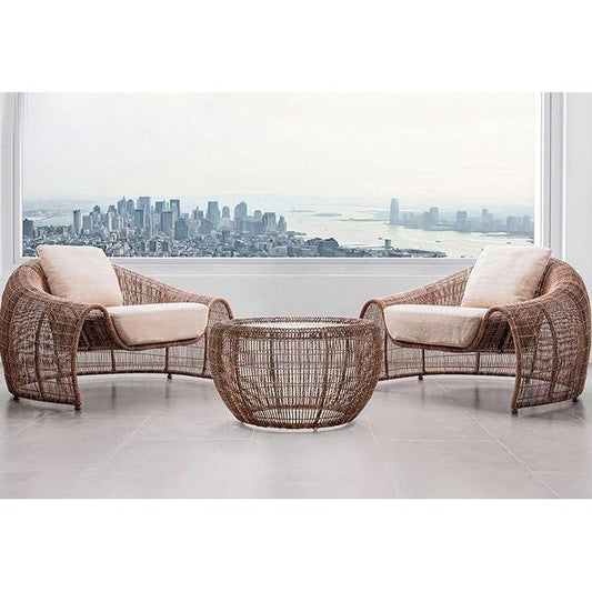 户外沙發套裝 | 單件 | 藤編 | 藤椅 | 茶几 | 鳥巢 |