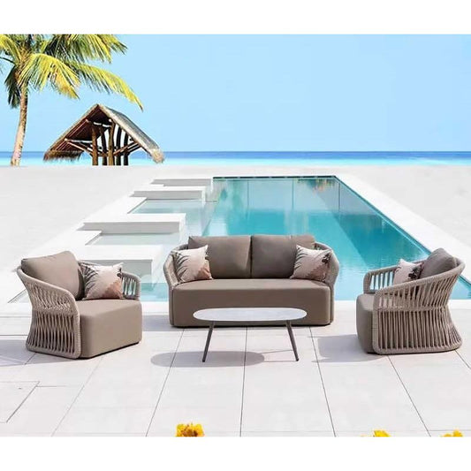 戶外沙發套裝 | 單件 | 藤編 | 沙發 | 茶几 |