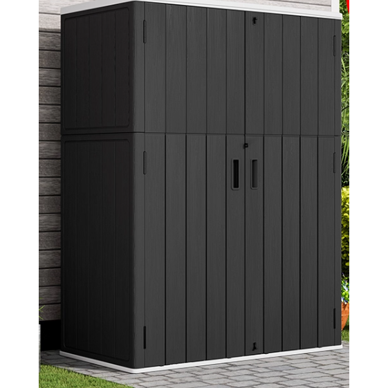 CH0007 - HDPE Outdoor Double-Layer Waterproof Storage Cabinet | Outdoor Cabinet | Waterproof Cabinet | Tool Cabinet | Storage Cabinet | Patio Cabinet