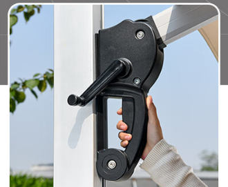 加強 傘骨LED燈  內嵌式把手 3米 方形  羅馬傘 太陽傘 注水底座 SUN014