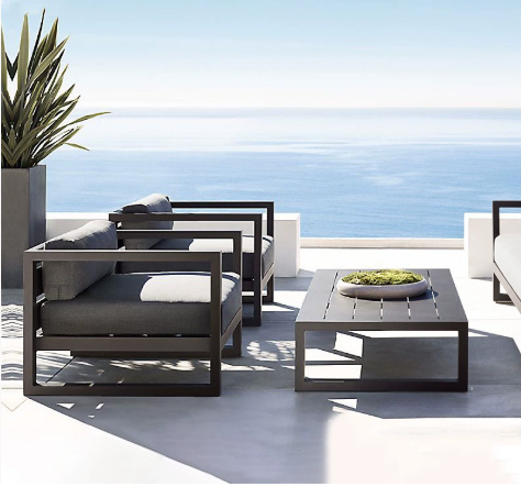 Aluminum alloy outdoor sofa set︳sofa coffee table︳outdoor furniture SOFA015