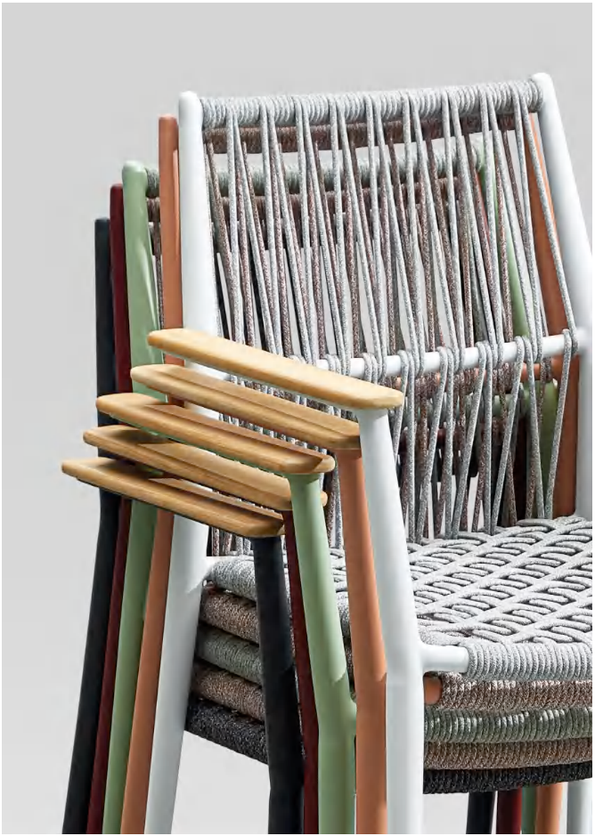 Bali Series 6 persons Dining Table and Chairs Set