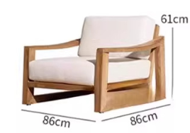 户外柚木 座椅 套裝 SOFA121