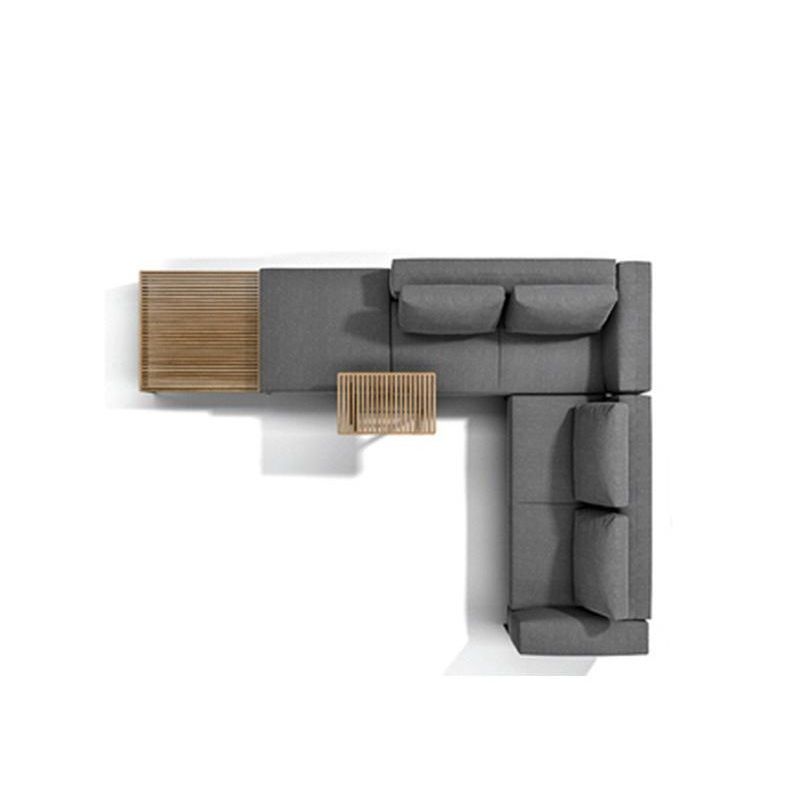 戶外沙發套裝 | 單件 | 鋁合金 柚木