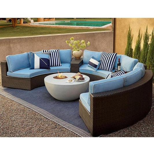 户外沙發套裝 | 單件 | 藤沙發茶几 | 藤編藤椅 | 圓形 |