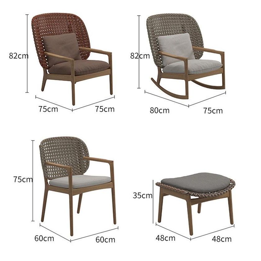 户外沙發套裝 | 單件 | 藤編 | 柚木 | 餐檯 | 餐桌 | 桌椅 | 搖椅 |